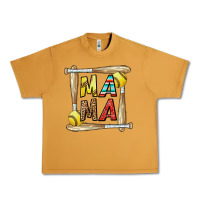 Peanut Butter softball mama Urban Heavy Tee - CowhideDigitalArt