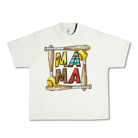 Pistachio softball mama Urban Heavy Tee - CowhideDigitalArt