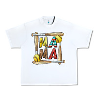 White softball mama Urban Heavy Tee - CowhideDigitalArt