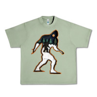 Oil Green bigfoot wood layered christmas Urban Heavy Tee - DesigneFamous
