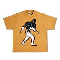 Peanut Butter bigfoot wood layered christmas Urban Heavy Tee - DesigneFamous