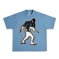 Pebble Blue bigfoot wood layered christmas Urban Heavy Tee - DesigneFamous