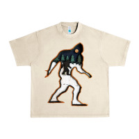 Sandshell bigfoot wood layered christmas Urban Heavy Tee - DesigneFamous