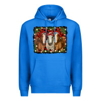 True Royal Christmas horses Premium Hoodie - RanaPortraitStore