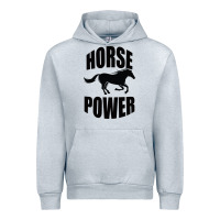 Heather Grey Horse Power Urban Hoodie - Bettercallsaul