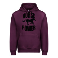 Mauve Wine Horse Power Urban Hoodie - Bettercallsaul