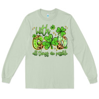 Matcha with god all things are possible Long Sleeve Tee - Artiststas