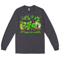 Smoke with god all things are possible Long Sleeve Tee - Artiststas
