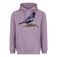 Lavender Lark Bunting Colorado State Bird Heavyweight Hoodie - RanaPortraitStore