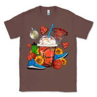 Chestnut Basketball Frappe Coffee Classic Tee - FaDigitalArtStudio