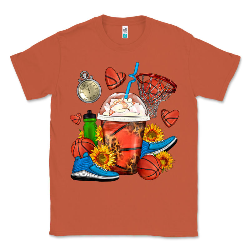 Basketball Frappe Coffee Classic Tee by FaDigitalArtStudio | Teevron