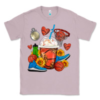 Lilac Basketball Frappe Coffee Classic Tee - FaDigitalArtStudio