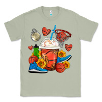 Matcha Basketball Frappe Coffee Classic Tee - FaDigitalArtStudio