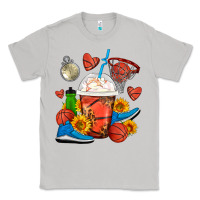 Moon Dust Basketball Frappe Coffee Classic Tee - FaDigitalArtStudio
