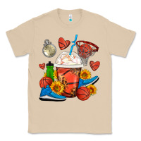 Mushroom Basketball Frappe Coffee Classic Tee - FaDigitalArtStudio