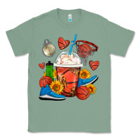 Sage Basketball Frappe Coffee Classic Tee - FaDigitalArtStudio