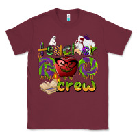 Burgundy teacher boo crew Classic Tee - BarkalooDesign