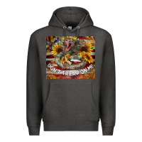 Charcoal Heather rattle snake don't tread on me tumbler Premium Hoodie - BarkalooDesign