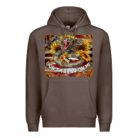 Coffee rattle snake don't tread on me tumbler Premium Hoodie - BarkalooDesign