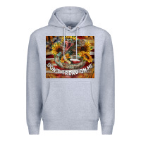 Heather Grey rattle snake don't tread on me tumbler Premium Hoodie - BarkalooDesign