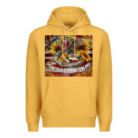 Mustard rattle snake don't tread on me tumbler Premium Hoodie - BarkalooDesign