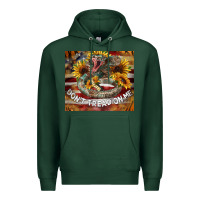 Sports Green rattle snake don't tread on me tumbler Premium Hoodie - BarkalooDesign