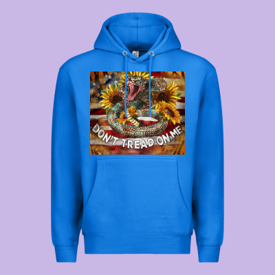 Rattle Snake Don't Tread On Me Tumbler Premium Hoodie Designed By Barkaloodesign