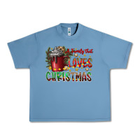Pebble Blue afamilytloveschristmas Urban Heavy Tee - CowhideDigitalArt