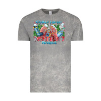Cloud Rock santa's favorite respiratory therapist Vintage Tee - CowhideDigitalArt