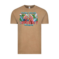 Vintage Coffee santa's favorite respiratory therapist Vintage Tee - CowhideDigitalArt