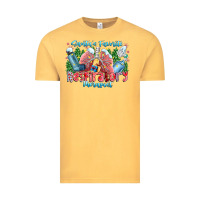 Vintage Mustard santa's favorite respiratory therapist Vintage Tee - CowhideDigitalArt