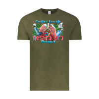 Vintage Olive santa's favorite respiratory therapist Vintage Tee - CowhideDigitalArt