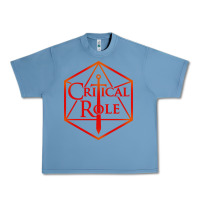 Pebble Blue critical role Urban Heavy Tee - DesigneFamous