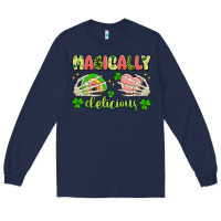 Navy magically delicious Long Sleeve Tee - Artiststas