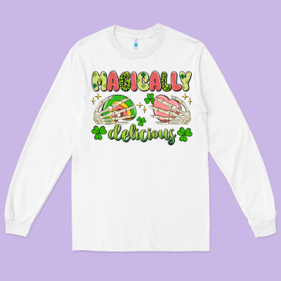 Magically Delicious Long Sleeve Tee Designed By Artiststas