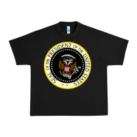Black fake seal of the president of the united states Urban Heavy Tee - DesigneFamous