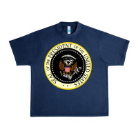 Navy fake seal of the president of the united states Urban Heavy Tee - DesigneFamous