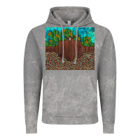 Cloud Rock custom cactus and sunflowers leopard turquoise Vintage Hoodie - Artiststas