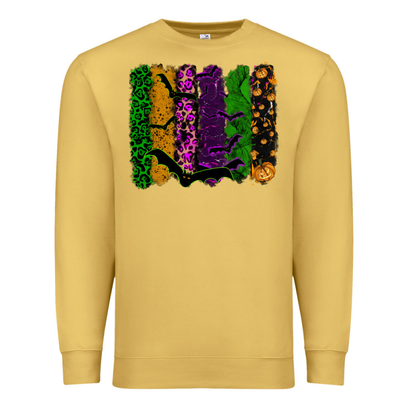 Halloween Brushstroke Premium Sweatshirt by RanaPortraitStore | Teevron