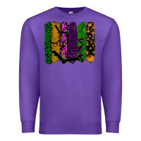 Purple halloween brushstroke Premium Sweatshirt - RanaPortraitStore