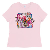 Bubblegum Pink hip hop Ladies Tee - CowhideDigitalArt
