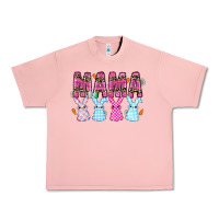 Salmon Easter Day Mamaa Urban Heavy Tee - CowhideDigitalArt