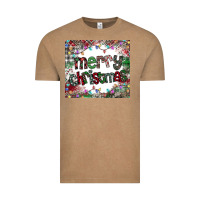 Vintage Coffee merry Christmas Vintage Tee - CowhideDigitalArt