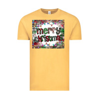Vintage Mustard merry Christmas Vintage Tee - CowhideDigitalArt