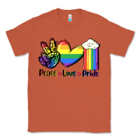 Copper Peace love Pride Classic Tee - FaDigitalArtStudio