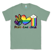 Sage Peace love Pride Classic Tee - FaDigitalArtStudio