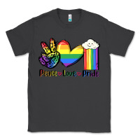 Smoke Peace love Pride Classic Tee - FaDigitalArtStudio