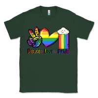 Sports Green Peace love Pride Classic Tee - FaDigitalArtStudio