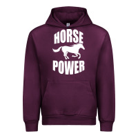 Mauve Wine Horse Power Urban Hoodie - Bettercallsaul