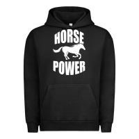 Pigment Black Horse Power Urban Hoodie - Bettercallsaul